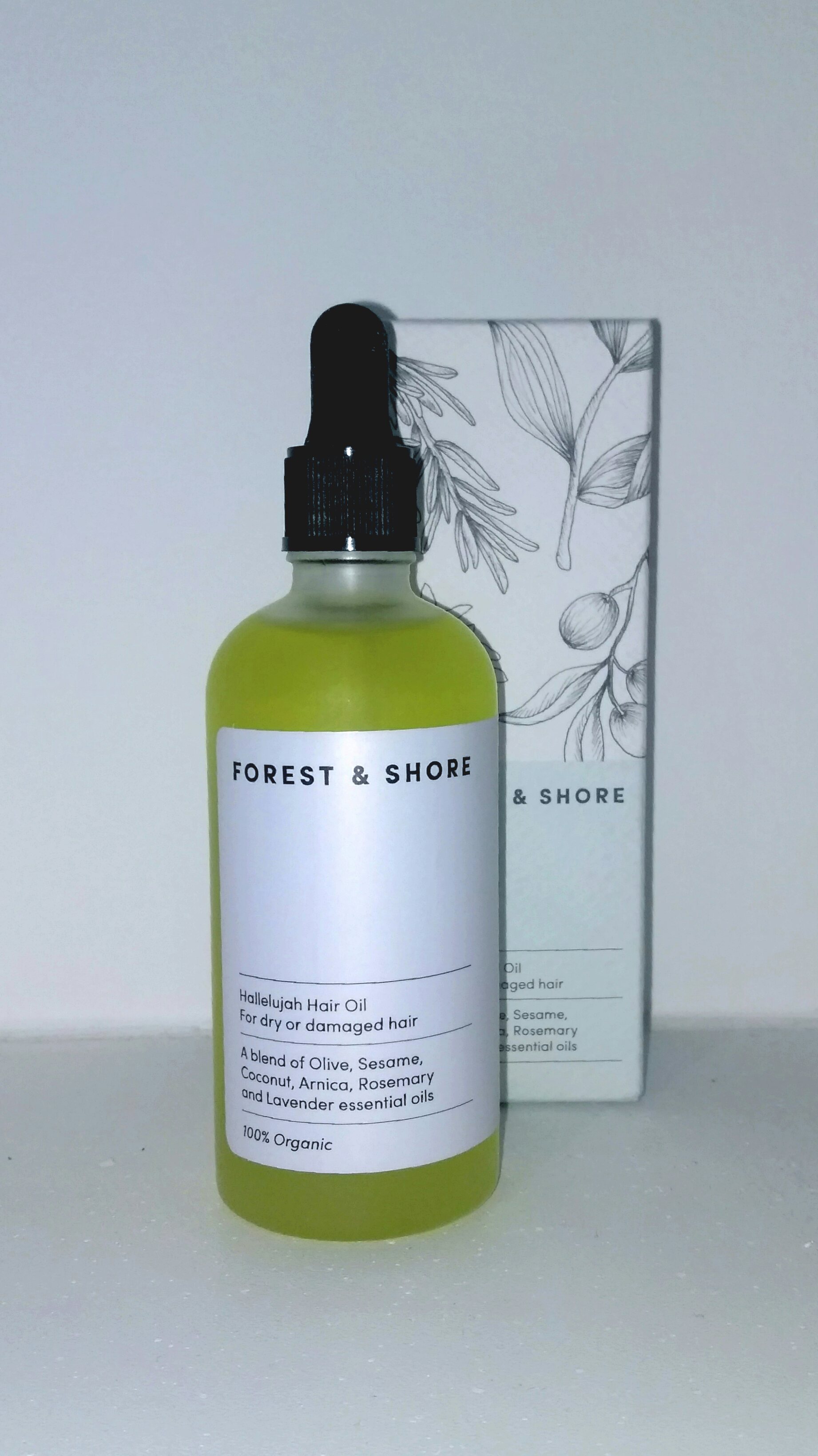 forest and shore hair oil bottle review
